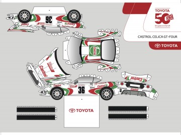 Zbuduj własną Toyotę GT86 z papieru